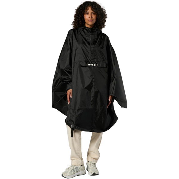 2026 Mystic Waterproof Rain Poncho 35101.260005 - Black